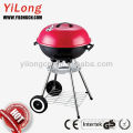Portable charcoal barbeque grill